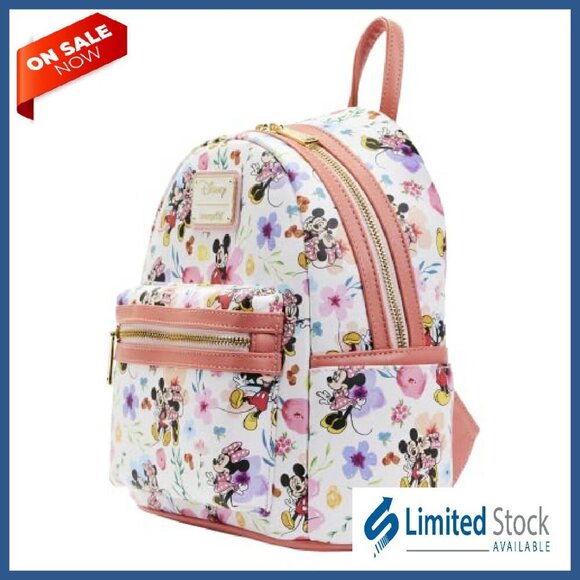 Mini Backpack Vegan Leather Multiple Pockets Adjustable Straps main image 7